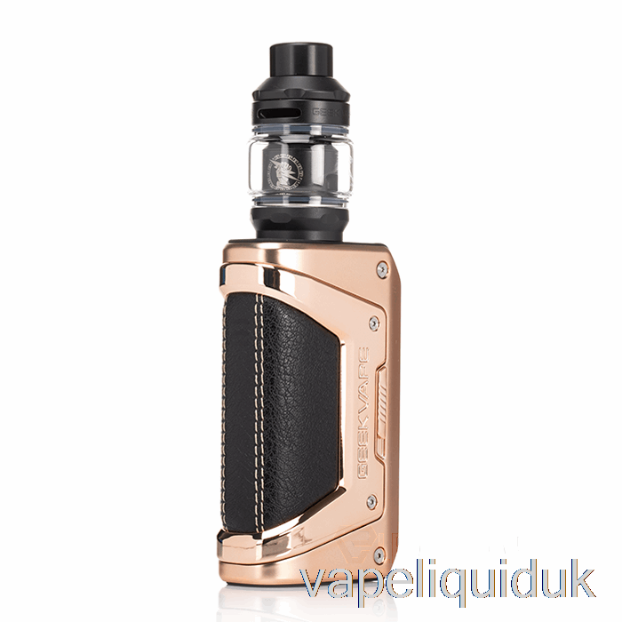 Geek Vape L200 Aegis Legend 2 200W Starter Kit Champagne Gold Vape Juice